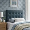 Ashley Modway Emily Tufted Twin Headboard In Blue