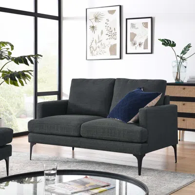 Ashley Modway Evermore Loveseat In Gray