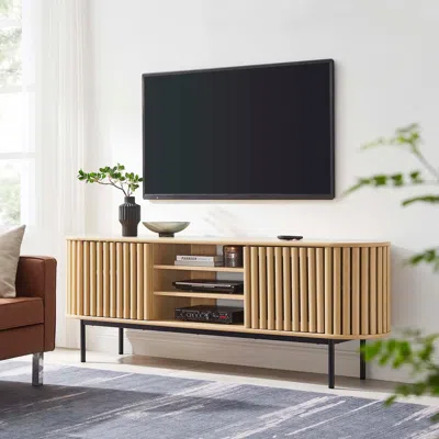 Ashley Modway Fortitude 71" Tv Stand In Neutral