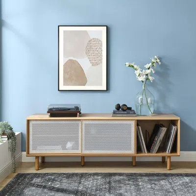 Ashley Modway Kurtis 67" Tv Stand In Brown