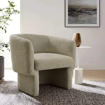 Ashley Modway Muse Accent Chair In Gray