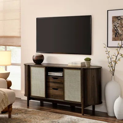 Ashley Modway Reid Sideboard In Brown