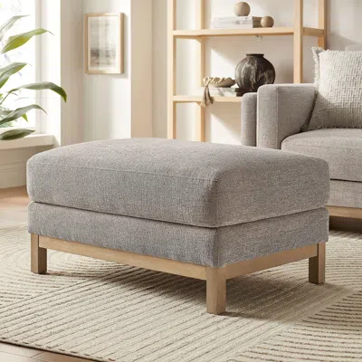 Ashley Modway Roscoe Ottoman In Gray