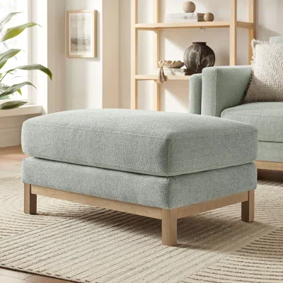 Ashley Modway Roscoe Ottoman In Gray