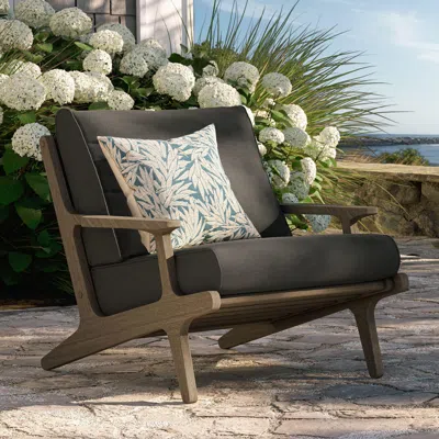 Ashley Modway Saratoga Outdoor Lounge Chair In Gray