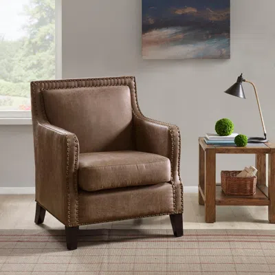 Ashley Morris Accent Chair In Brown