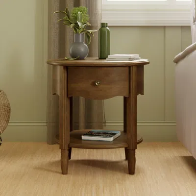 Ashley Namesake Liberty 22" 1 Drawer Nightstand In Brown