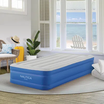 Ashley Nautica Home Plushaire™ Pillow Top Twin Air Bed In Blue