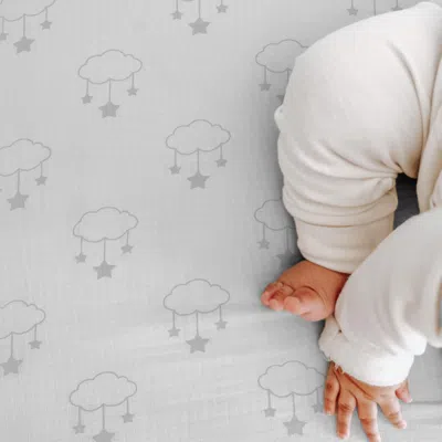 Ashley Newton Baby Crib Sheets (set Of 2) In White