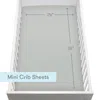Ashley Newton Baby Solid Mini Crib Sheets (set Of 2) In Multi