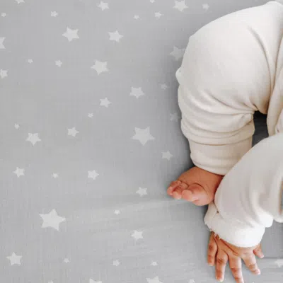 Ashley Newton Baby Starry Crib Sheets (set Of 2) In White
