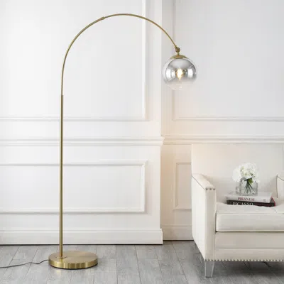 Ashley Nora Led Floor Lamp In Silver