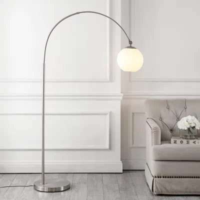 Ashley Nora Led Floor Lamp In Silver