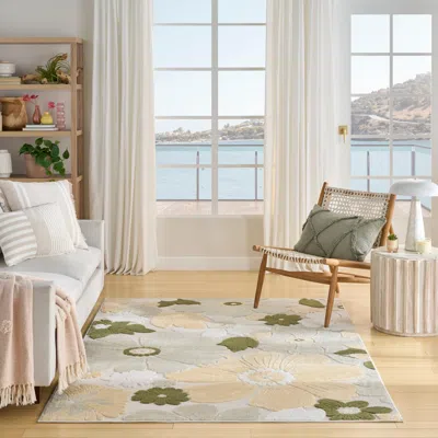 Ashley Nourison Home 3'6" X 5'6" Accent Rug In Multi