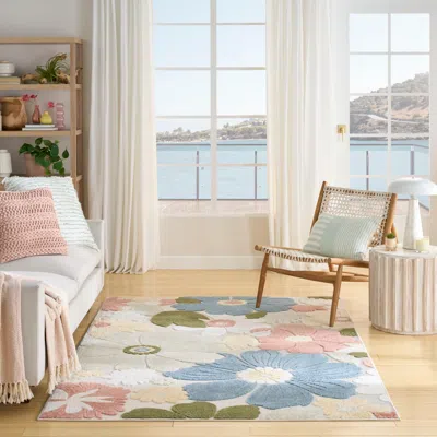 Ashley Nourison Home 3'6" X 5'6" Accent Rug In Multi