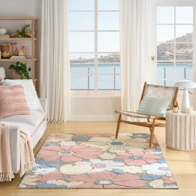Ashley Nourison Home 3'6" X 5'6" Accent Rug In Multi