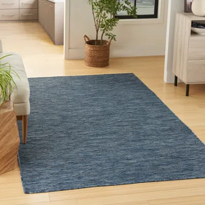 Ashley Nourison Home 5' X 7' Area Rug In Blue