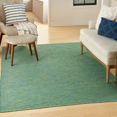 Ashley Nourison Home 7' X 10' Area Rug In Green