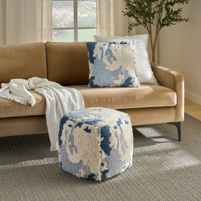 Ashley Nourison Home Decorative Throw Pillow In Blue