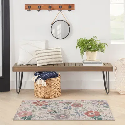 Ashley Nourison Home Elegant Washables Rug In Multi