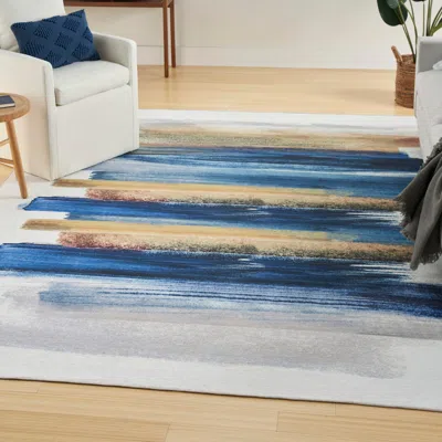 Ashley Nourison Home Elegant Washables Rug In Multi
