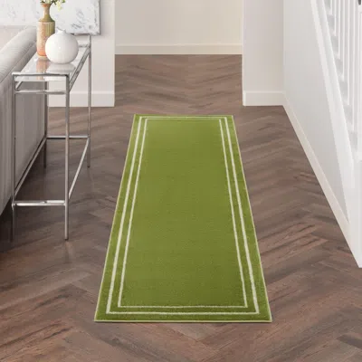Ashley Nourison Home Indoor/outdoor Essentials Area Rug In Green