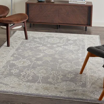 Ashley Nourison Home Infinite Blossoms 3'11" X 5'11" Area Rug In Animal Print