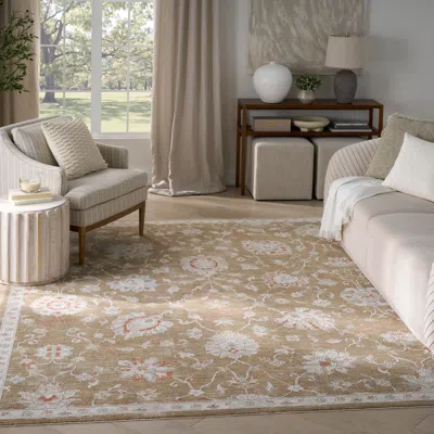 Ashley Nourison Home Infinite Padding 9'3" X 12'7" Area Rug In Brown