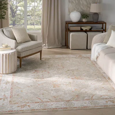 Ashley Nourison Home Infinite Serged 9'3" X 12'7" Area Rug In Multi