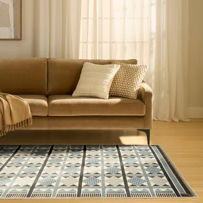 Ashley Nourison Home Nordic Diamond 5' X 7' Area Rug In Multi
