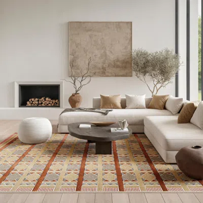 Ashley Nourison Home Nordic Diamond 8' X 10' Area Rug In Multi