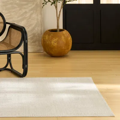 Ashley Nourison Home Nordic Dynamic 5' X 7' Area Rug In Red