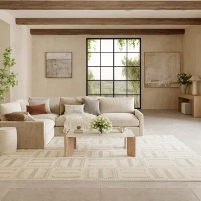 Ashley Nourison Home Nordic Dynamic 8' X 10' Area Rug In Multi