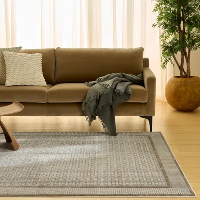 Ashley Nourison Home Nordic Geometric 5' X 7' Area Rug In Multi