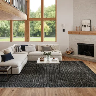 Ashley Nourison Home Nordic Geometric 8' X 10' Area Rug In Multi