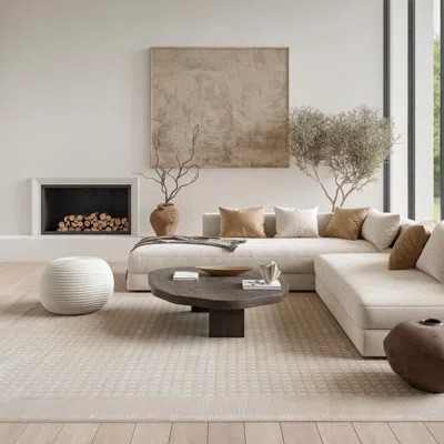Ashley Nourison Home Nordic Geometric 8' X 10' Area Rug In Multi