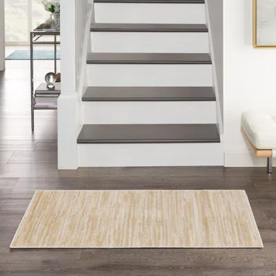 Ashley Nourison Home Outdoor Essentials 2' X 4' Area Rug In Brown