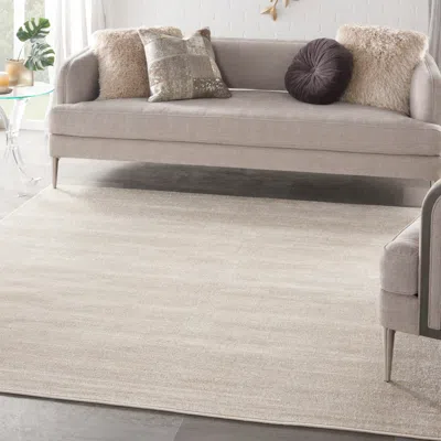 Ashley Nourison Home Outdoor Essentials 9' X Square Area Rug In Brown