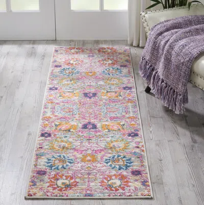 Ashley Nourison Home Passion Lush 1'10" X 6' Runner Rug In Multi