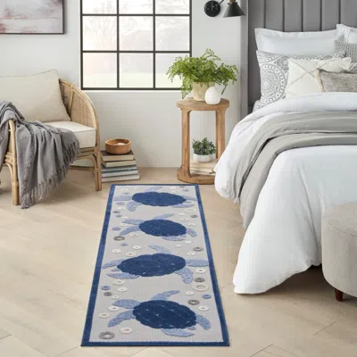 Ashley Nourison Home Splash 2' X 6' Motif Area Rug In Multi