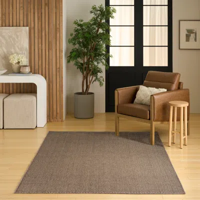 Ashley Nourison Home Tulum 4' X 6' Area Rug In Brown
