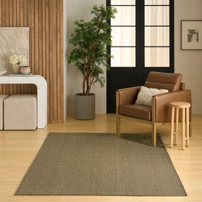 Ashley Nourison Home Tulum 4' X 6' Area Rug In Green