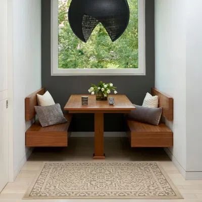 Ashley Nourison Home Tulum Persian 3' X 5' Area Rug In Black