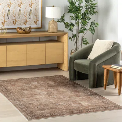 Ashley Nuloom Bayberry 10' X 14' Area Rug In Brown