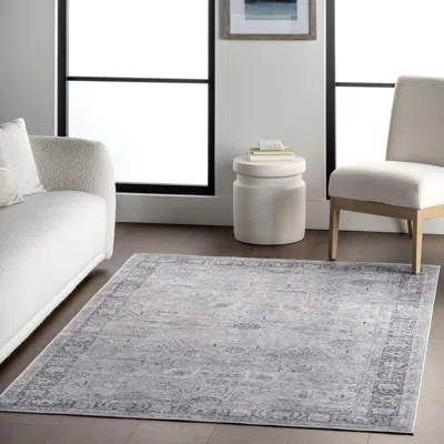 Ashley Nuloom Bayberry 9' X 12' Area Rug In Gray