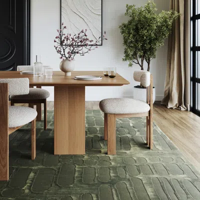 Ashley Nuloom Belen 5' X 8' Area Rug In Green