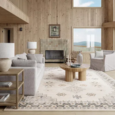 Ashley Nuloom Clovebud 8' X 10' Area Rug In Gray