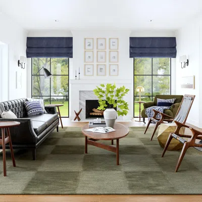 Ashley Nuloom Elliot 3' X 5' Area Rug In Green