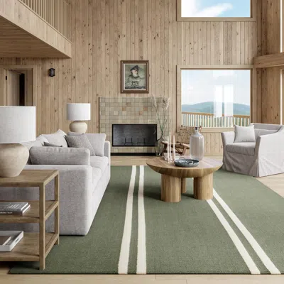 Ashley Nuloom Elowen 3' X 8' Runner Rug In Green