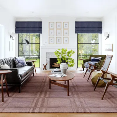 Ashley Nuloom Mallory 5' X 8' Area Rug In Purple